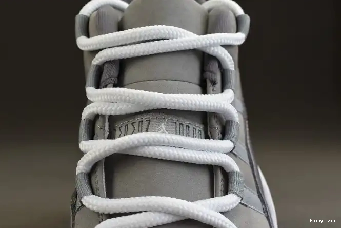 Rep Husky Low Cool Jordan 528895-003 Grey Air 11 0514